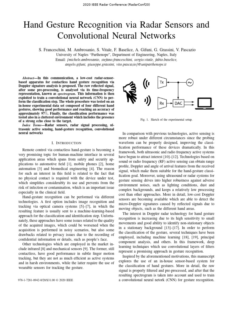 3 Hand - Gesture - Recognition - Via - Radar - Sensors - and ...