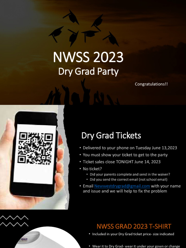 Dry Grad What To Expect Presentation | PDF
