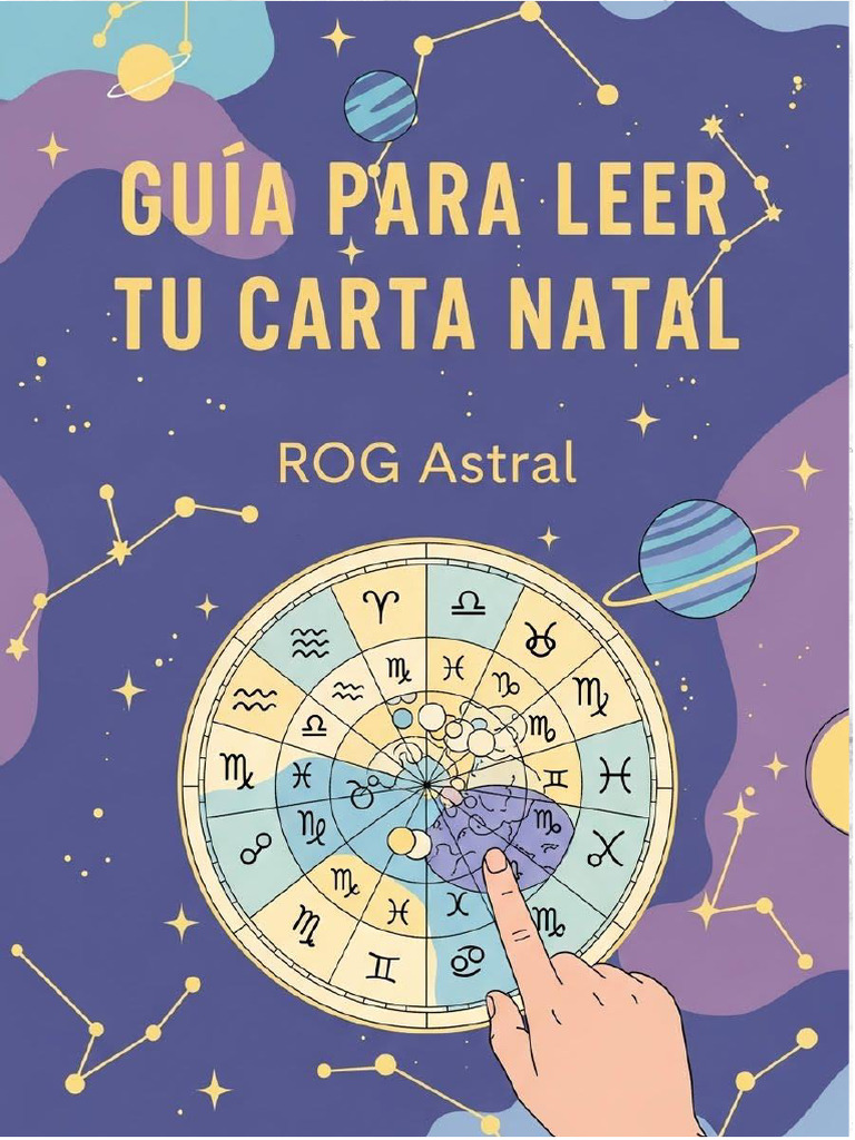 Guia para Leer Carta Natal ROGAstral | PDF | Horóscopo | Astrología