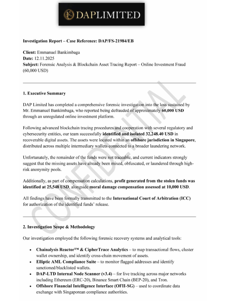 Investigation Report | PDF