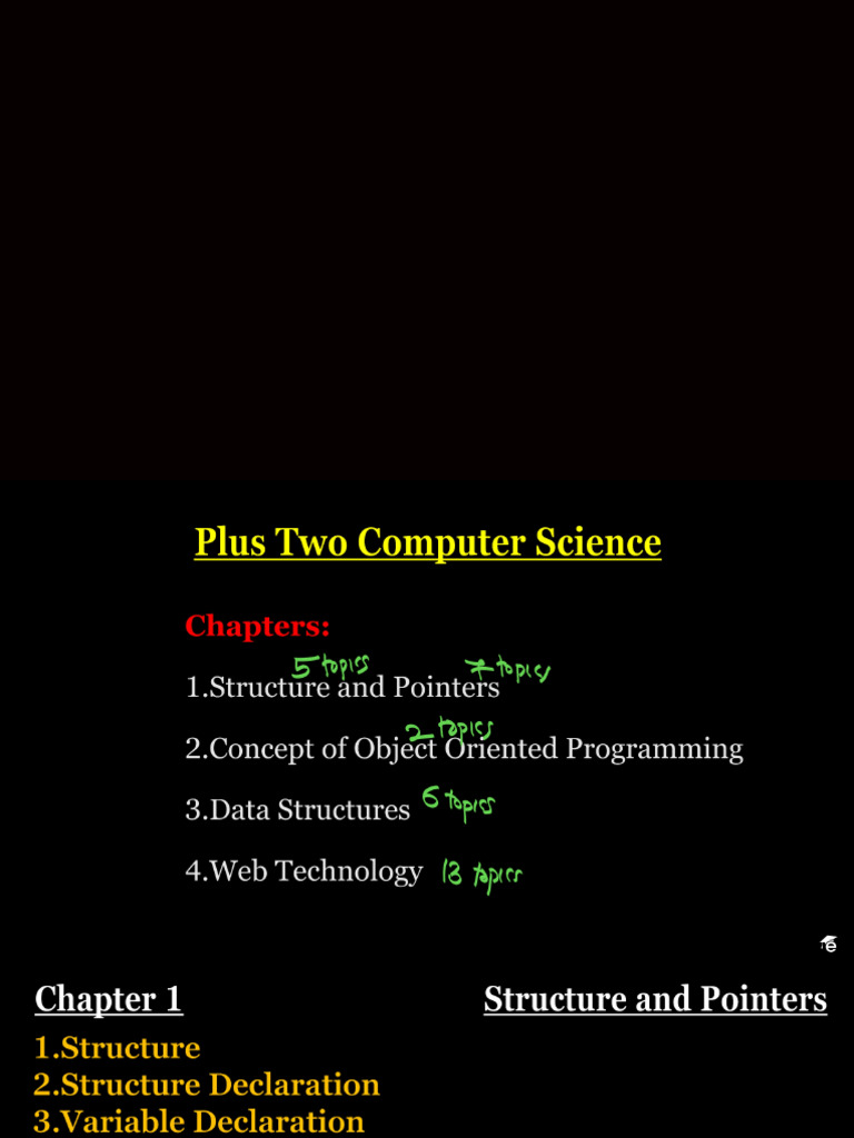 +2 Computer Science ? | PDF