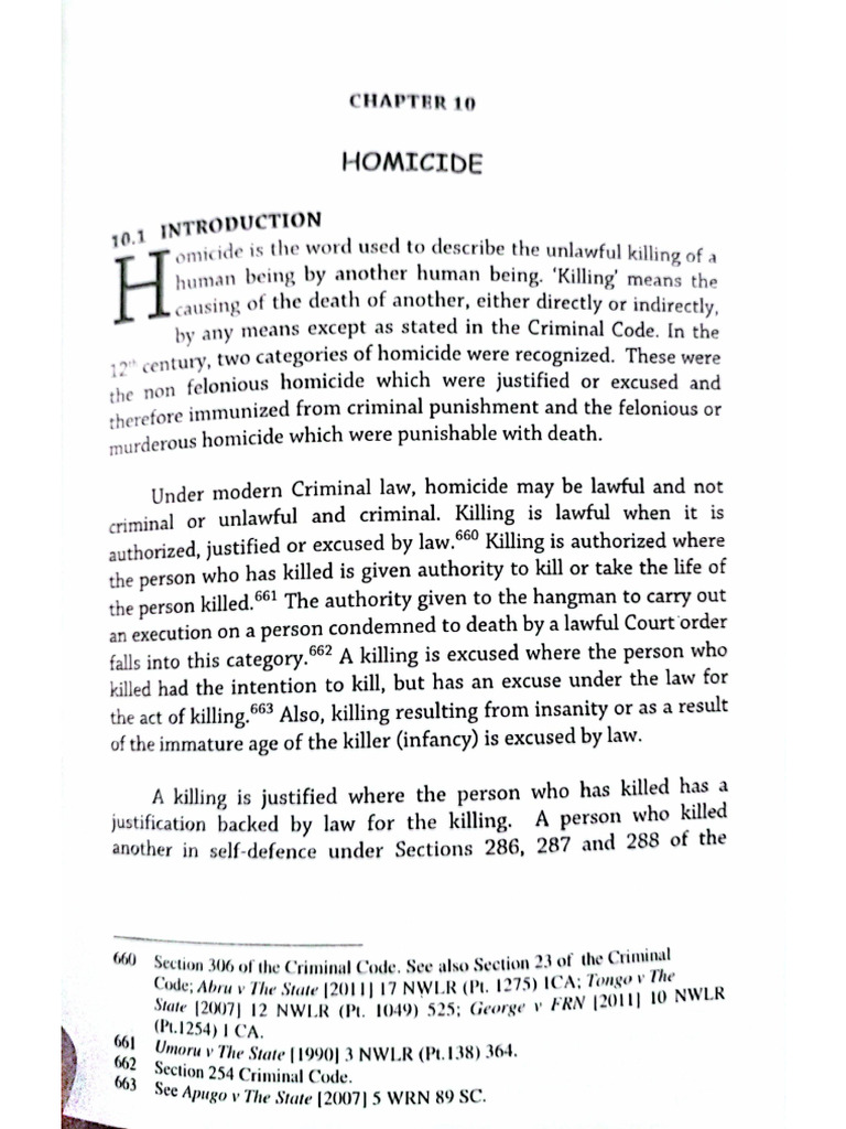 Homicide | PDF