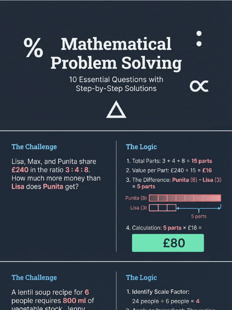 Math Problem Solving | PDF