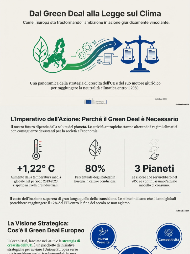 Green Deal Europe Climate Law | PDF