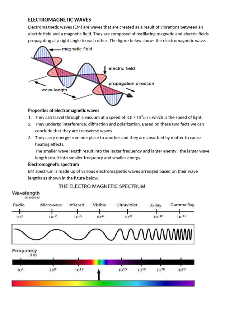 Electromagnetic Waves 11 | PDF | Electromagnetic Radiation ...
