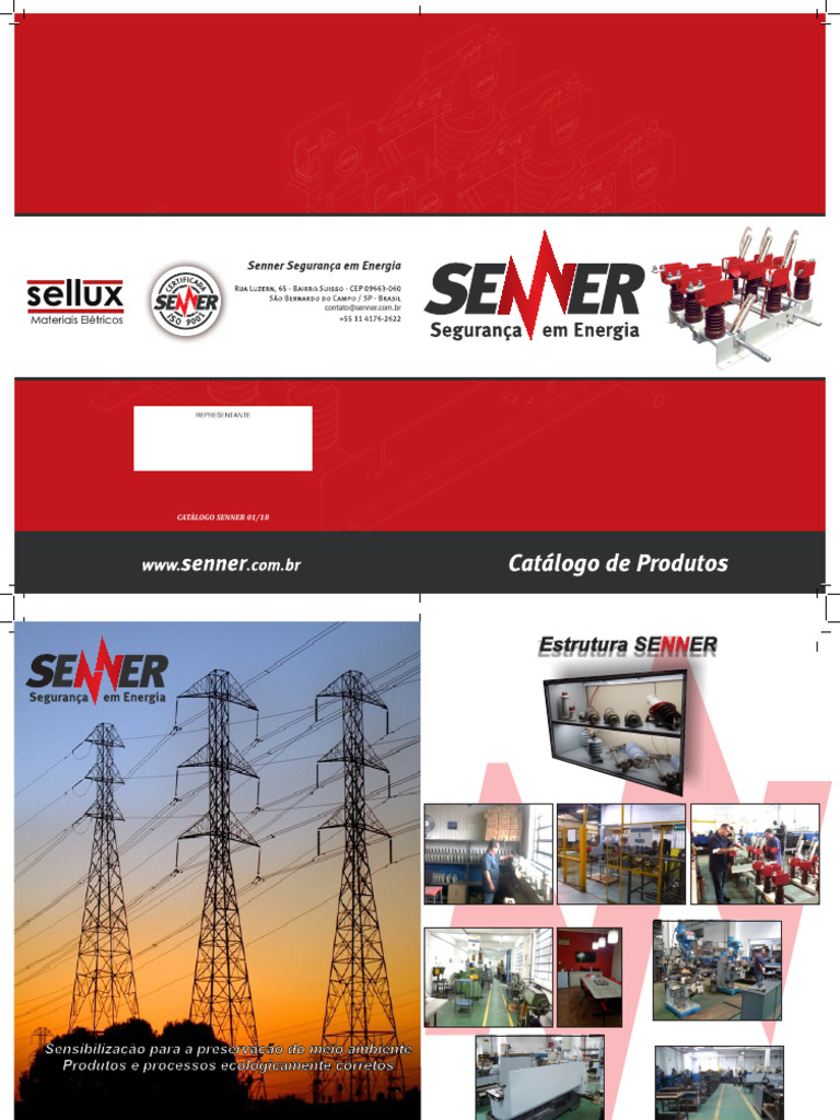 Catalogo SENNER | PDF | Eletricidade | Engenharia de Energia
