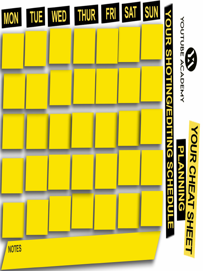5 +Shoot+Schedule+ (PDF+Version) | PDF