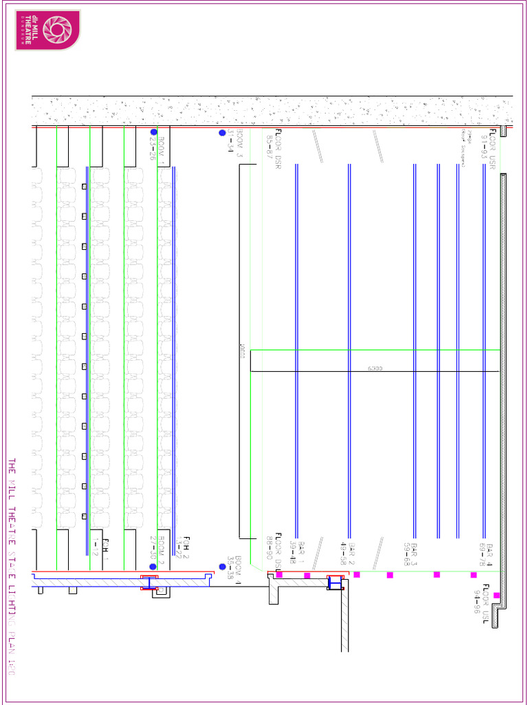 Mill Theatre Stage Lighting Plan 2023 | PDF