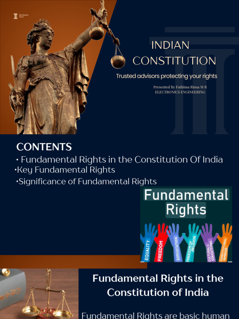 Indian Constitution Fundamental Rights | PDF