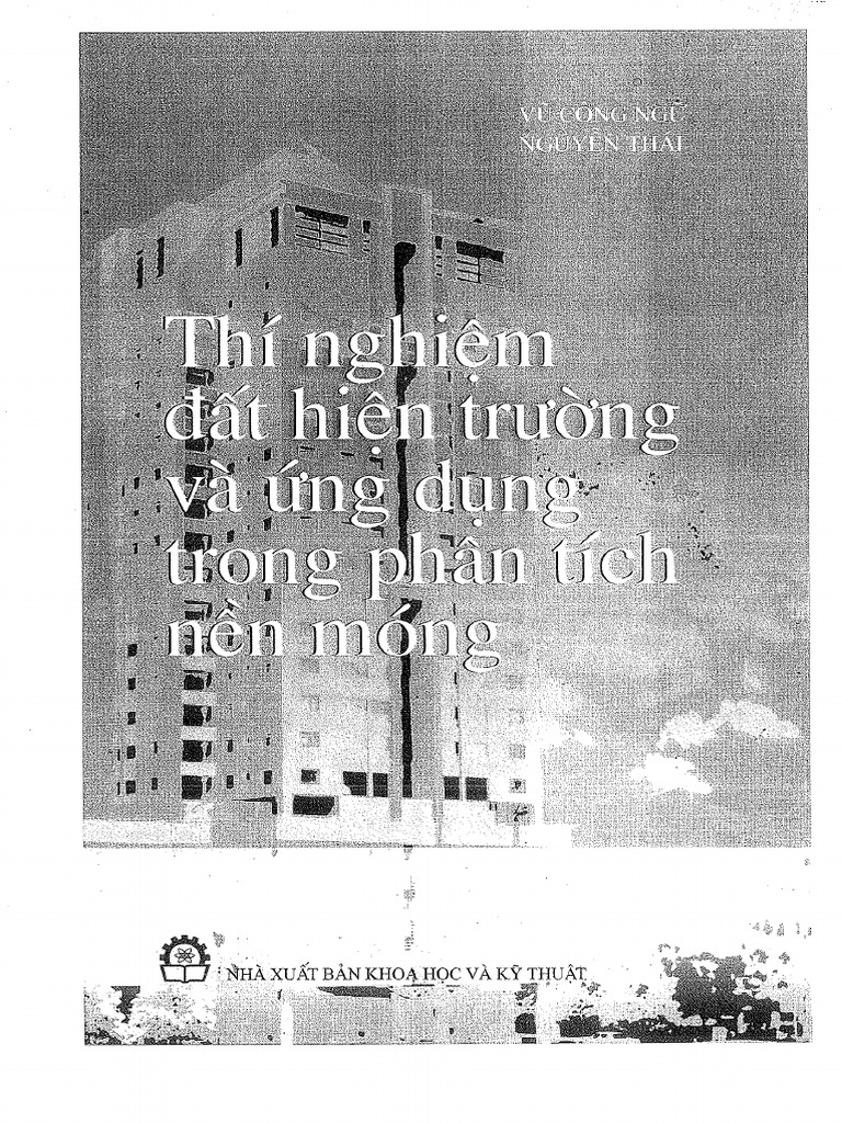 Thi Nghiem Dat Hien Truong Va Ung Dung Trong Phan Tich Nen Mong - Vu ...