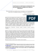 1-42-Valoracao e Constr Identidade Do Resenhista ALEX L SANTOS-CLAUDIO M CARMO