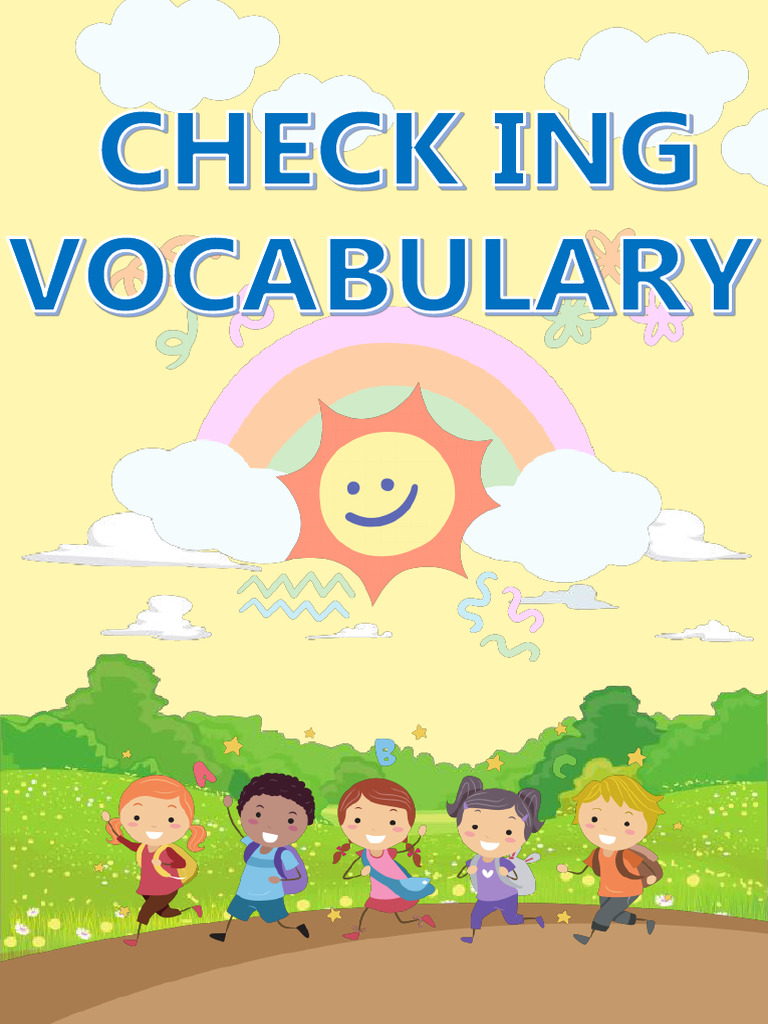 Checking Vocabulary | PDF