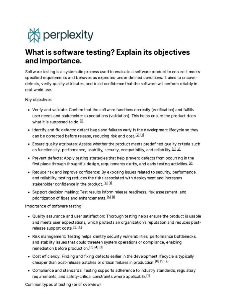Stqa Answers QP | PDF | Software Testing | Software Release Life Cycle