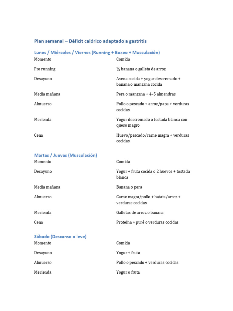 Plan Deficit Gastritis-4 | PDF