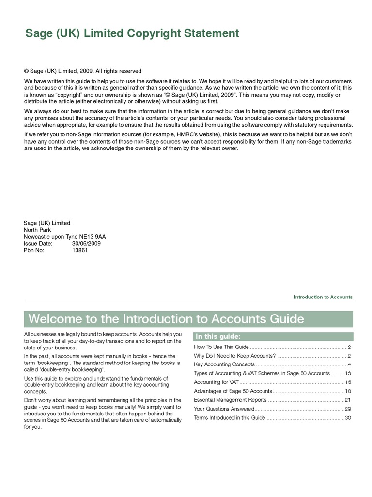 Introduction To Accounts | PDF | Debits And Credits | Value Added Tax