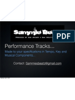 Performance Tracks