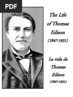 La Vida de Thomas Edison - Life of Thomas Edison