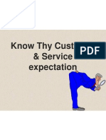 Know Thy Customer