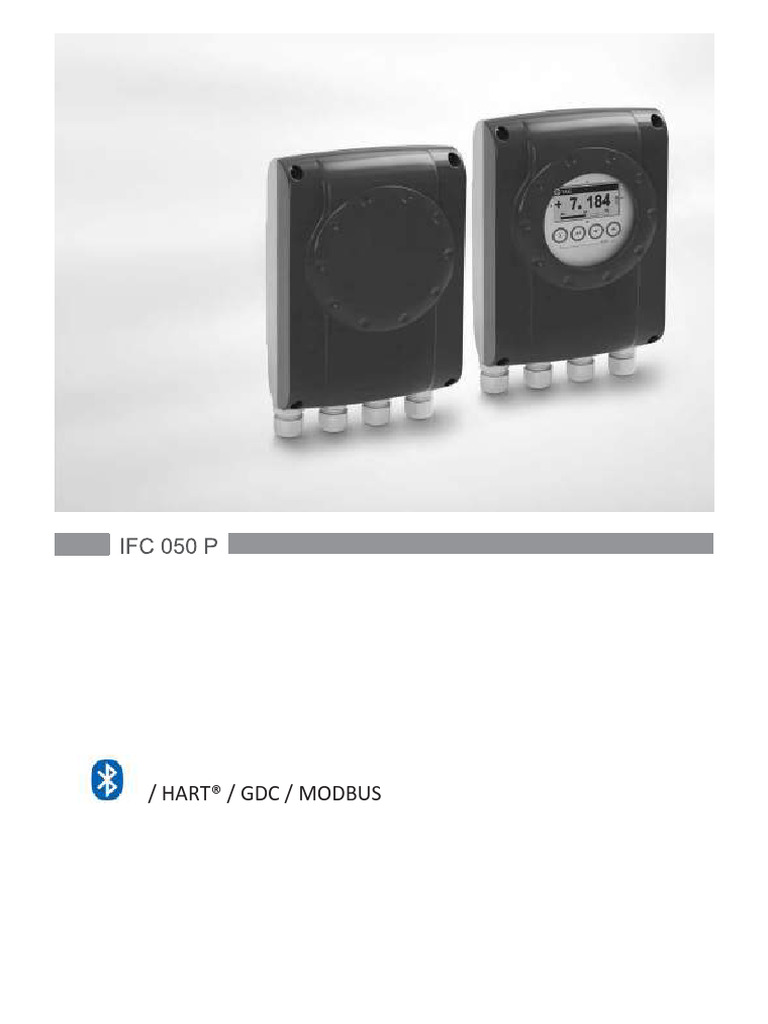 Modbus Manual IFC 050 P Rev 0119 | PDF | Condutor elétrico | Eletricidade