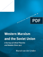 Van Der Linden Western Marxism and Soviet Union