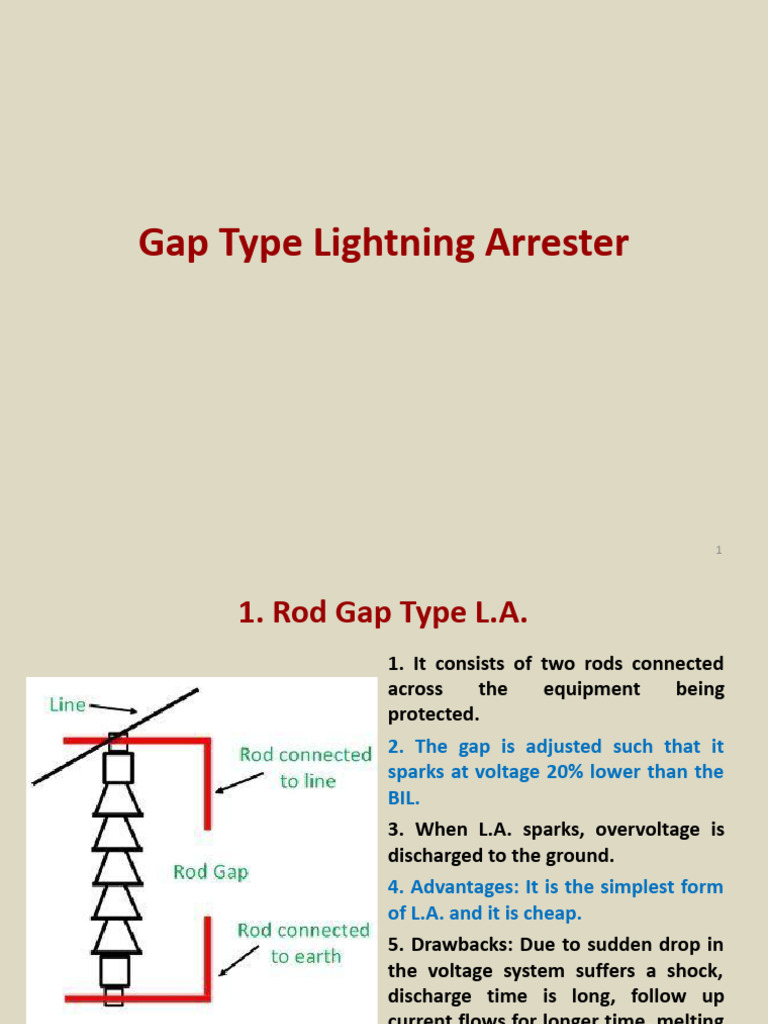 Lightning Arresters | PDF | Electrical Resistance And Conductance ...