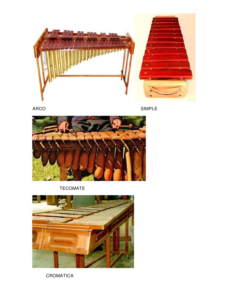 Tipos de Marimbas PDF