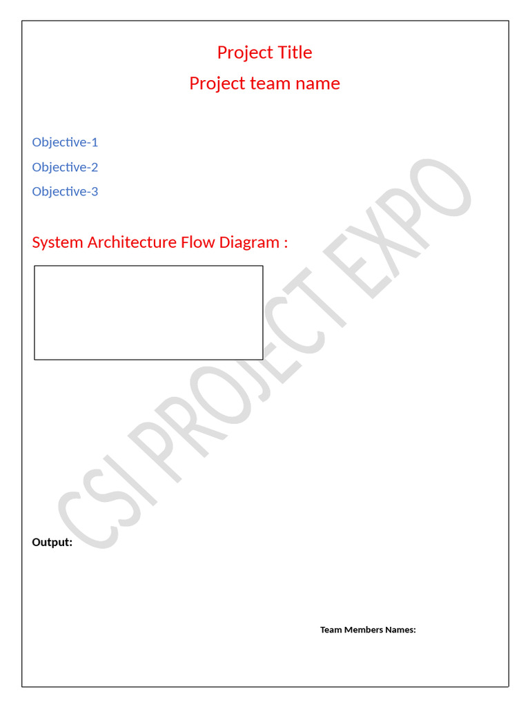 Overview of Project | PDF