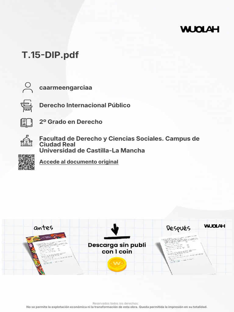 Tema 15. La Protección Internacional de Los Derechos Humanos | PDF ...
