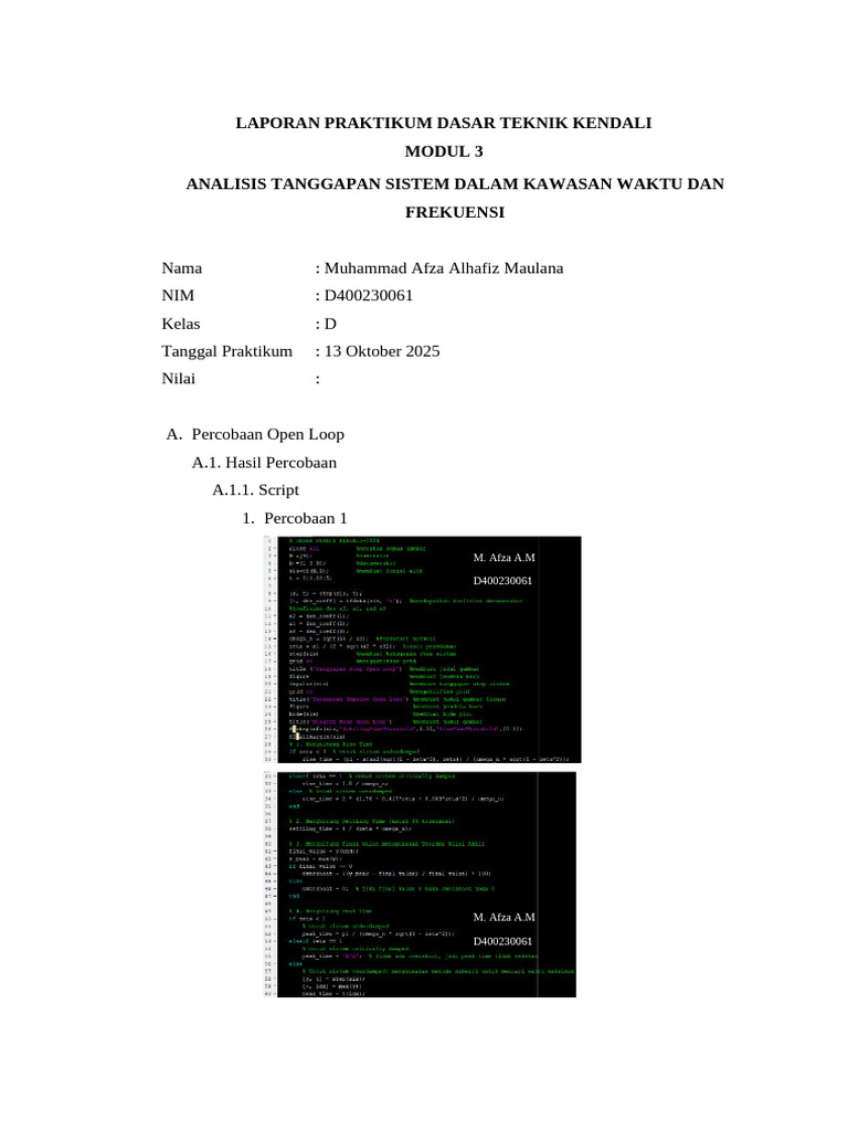 Format Laporan Modul 3 Dtk[1] | PDF