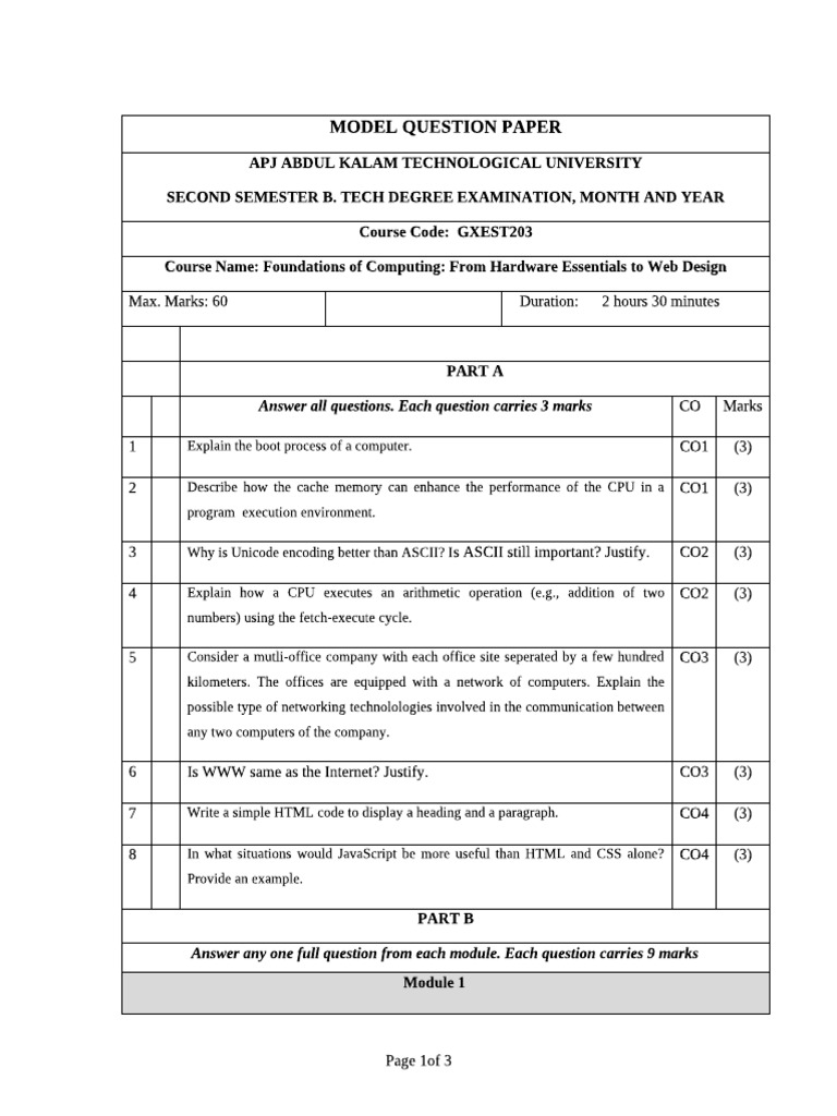 Model QP | PDF