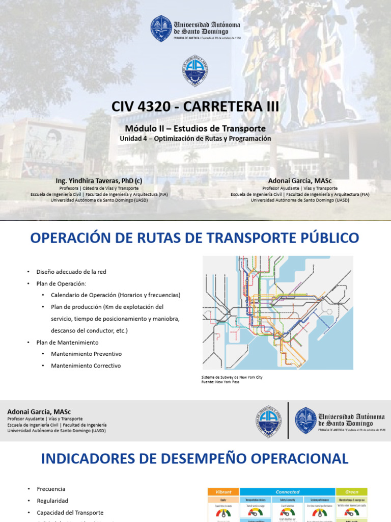 Optimización de Rutas y Programación | PDF | Transporte