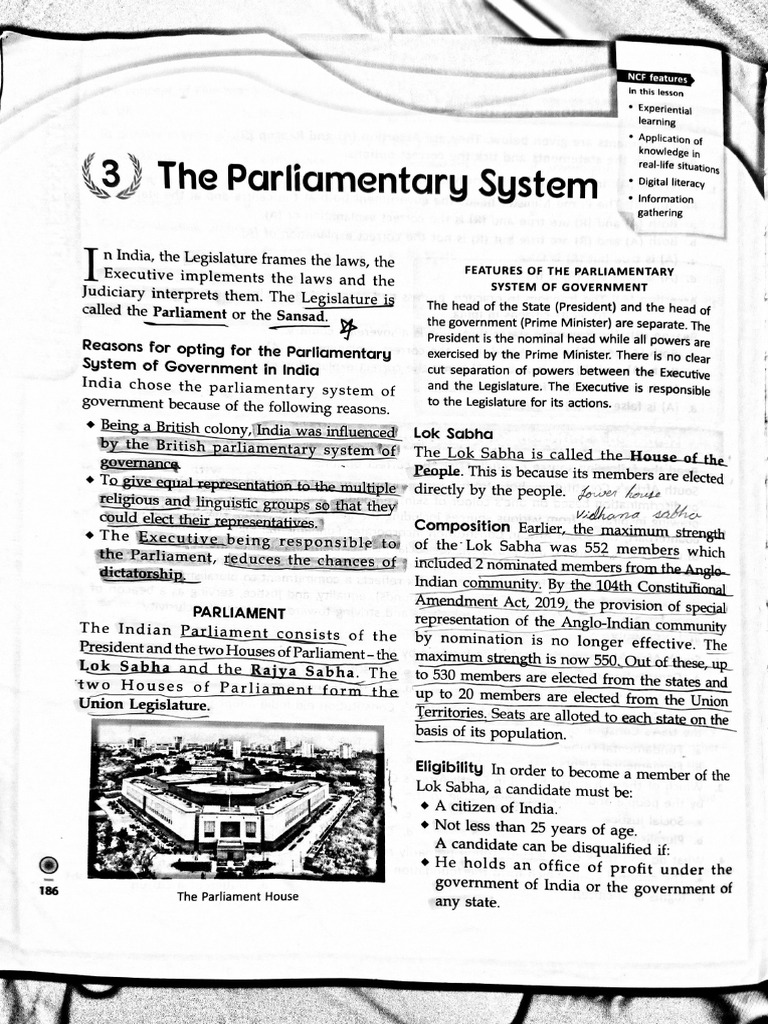 The Parliamentary System 26-Feb-2026 19-14-57 | PDF