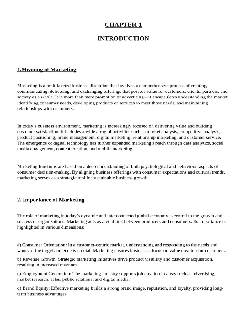 Internship Report (Subhashish) | PDF | Marketing | Brand