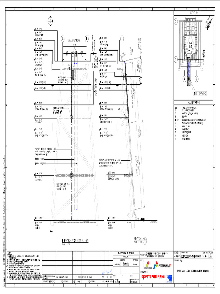 022PEP823202026S0 85 PL 01 GA 002 - A - Riser and Clamp Configuration ...