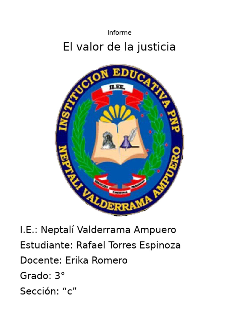El Valor de La Justicia | PDF | Judicaturas | Justicia