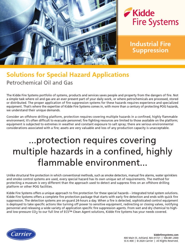 Solutions Petrochemical Oil and Gas Applications SS K 400 | PDF ...