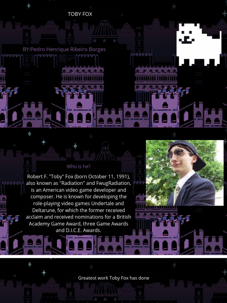 Toby Fox | PDF