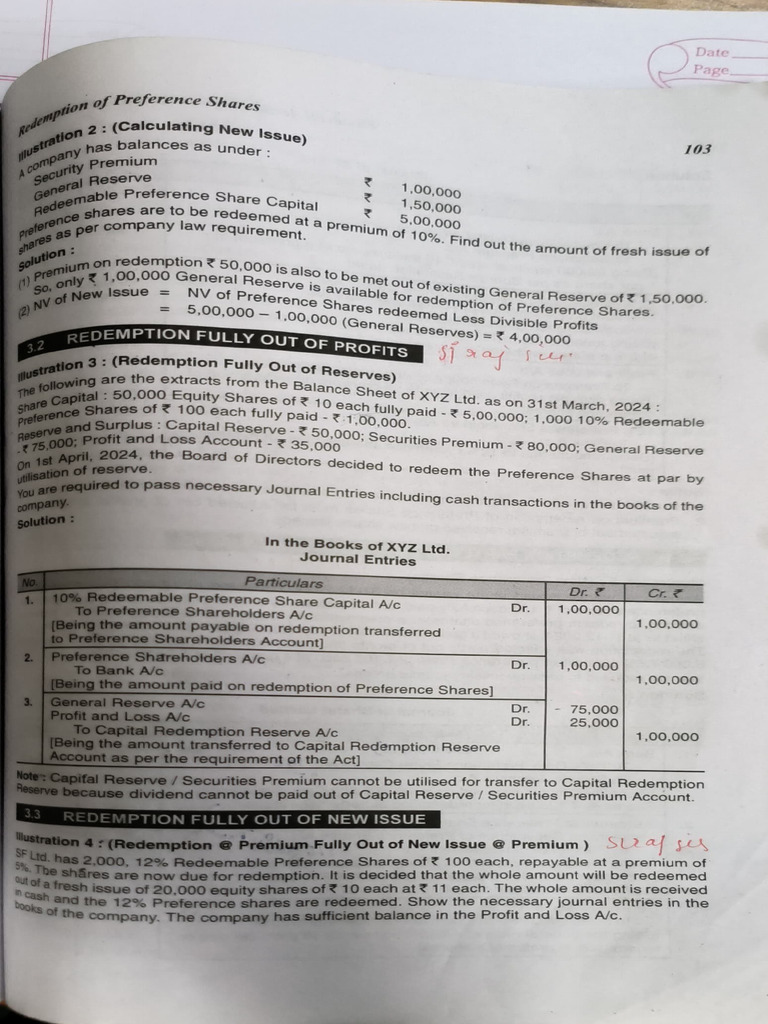 Preference Share | PDF