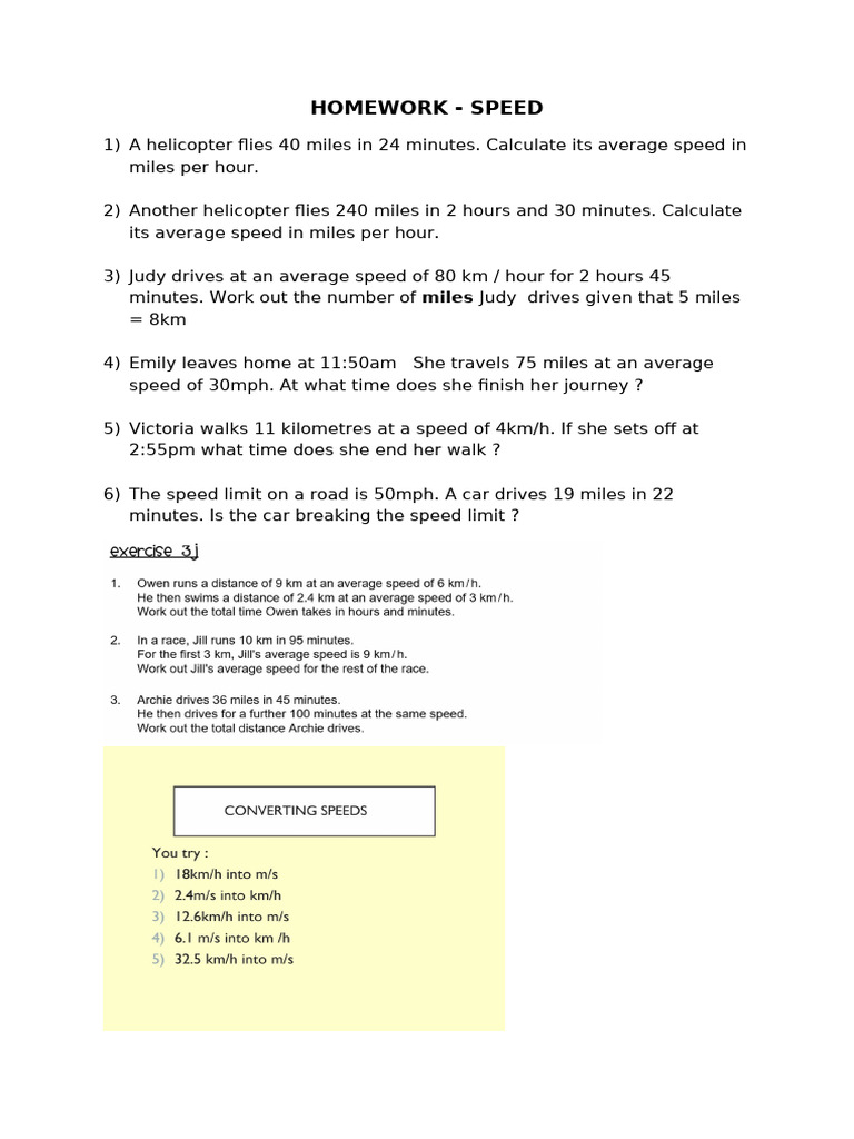 HW Speed | PDF