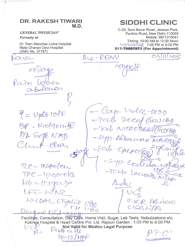 Doctor Prescriptions | PDF
