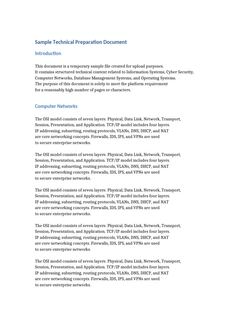 Temporary Upload Document | PDF | Internet Protocol Suite | Computer ...