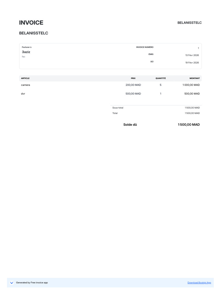 Invoice#1 | PDF