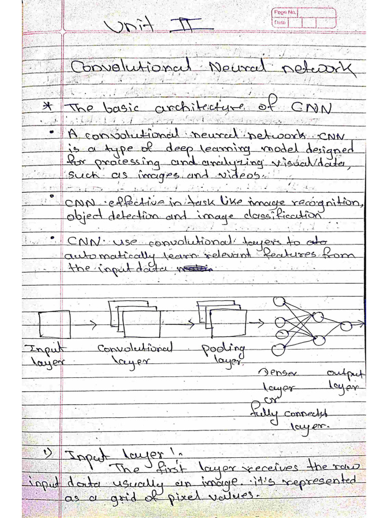 DL 2nd Chapter Notes Handwritten | PDF