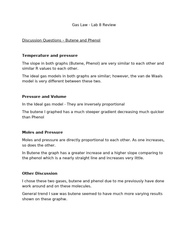 Gas Dry Lab - Archie F | PDF