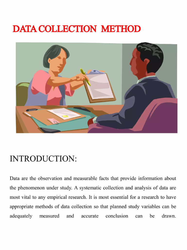 Data Collection | PDF