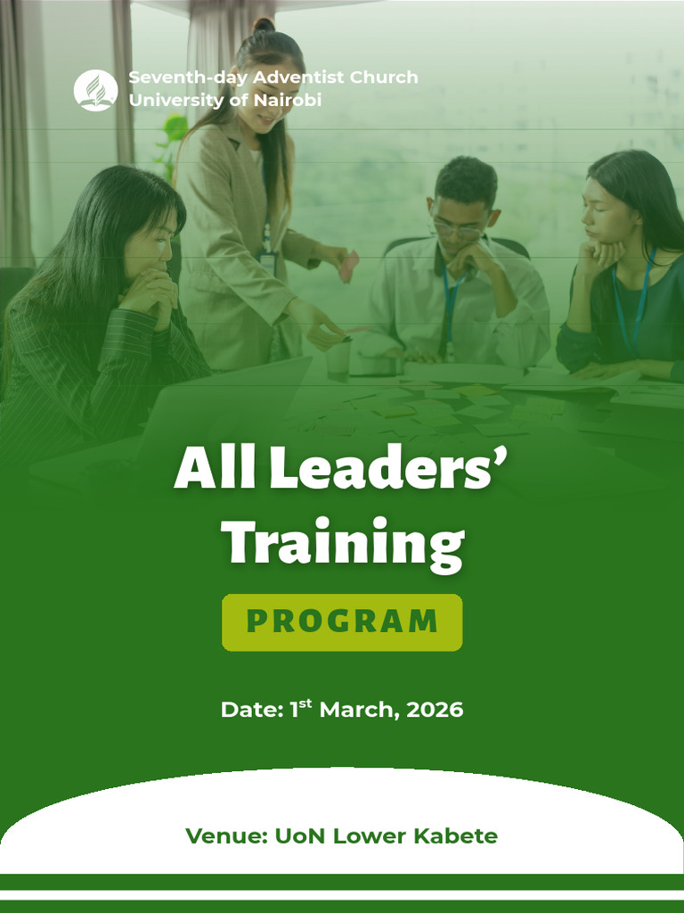 All Leaders Training Program 20260225 073619 0000 | PDF