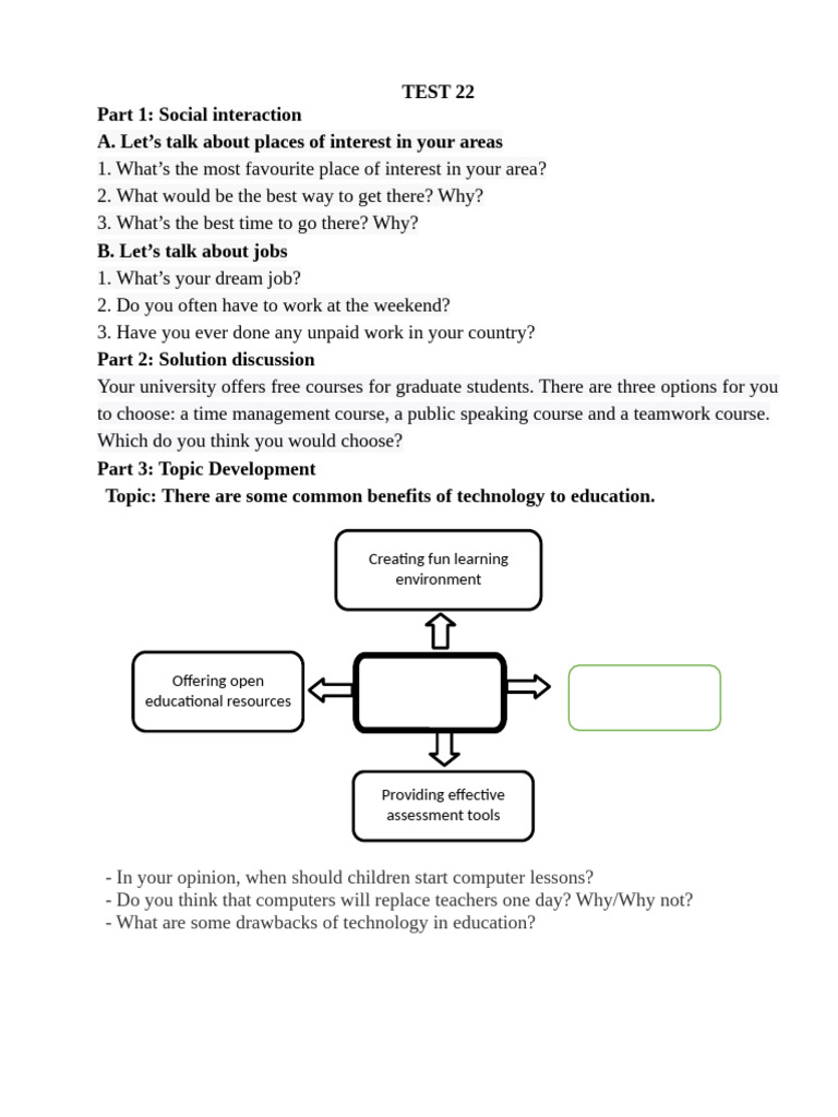 Test 22 | PDF