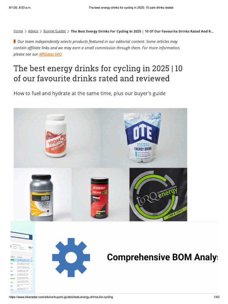 Best Drinks Radar | PDF