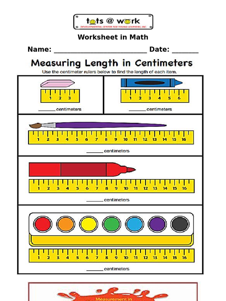 Worksheet in Math LENGTH | PDF