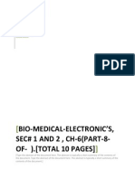 Bio-Medical-Electronic's, Sec# 1 and 2, CH-6 (Part-8-Of - 25 ) .